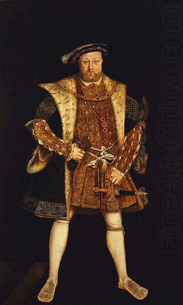 Hans holbein the younger Portrait of Henry VIII oil painting picture